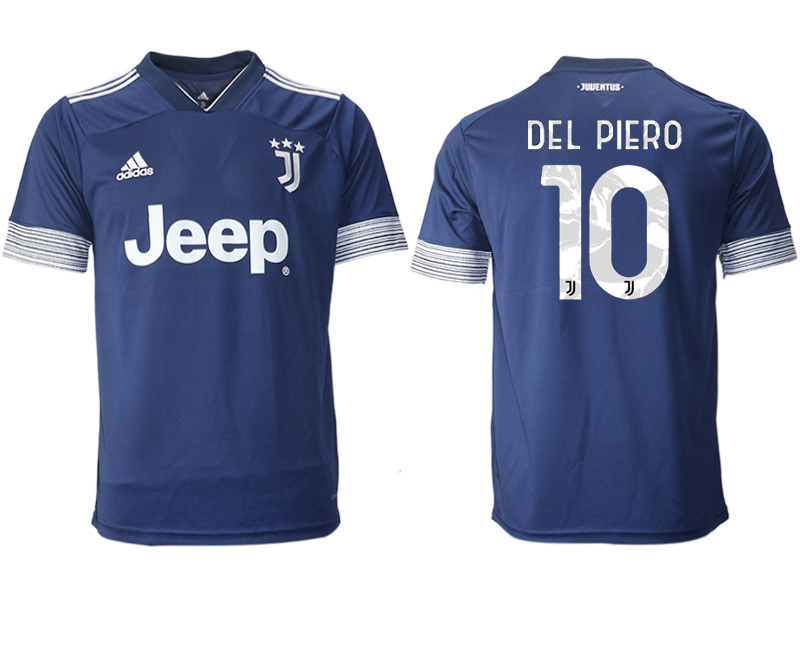 Men 2020-2021 club Juventus away aaa version #10 blue Soccer Jerseys1